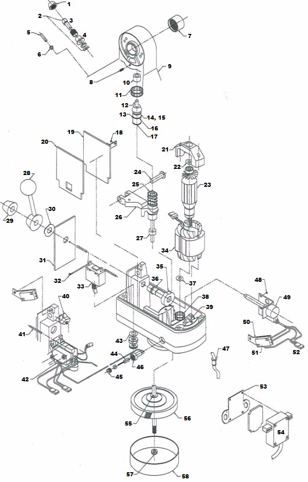 Servo 150 Parts Breakdown